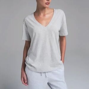 Skims Relaxed V-Neck Tee
